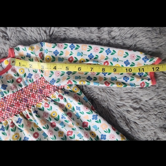 Colorful Floral-print Baby Boden Dress - Picture 6 of 7